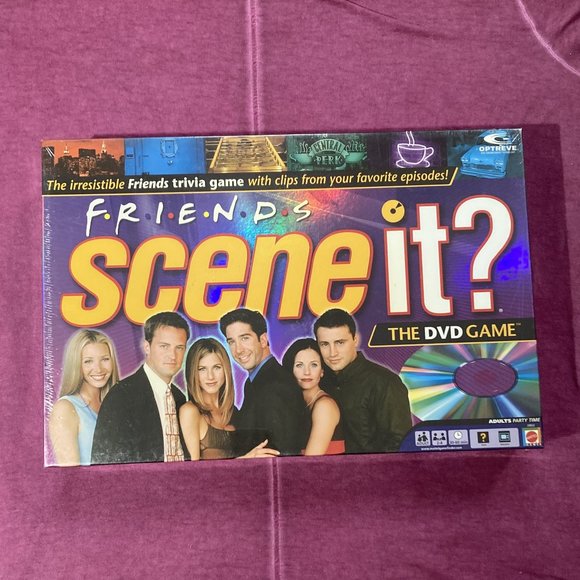 Scene It? Friends Edition DVD Trivia Board Game NEW & SEALED